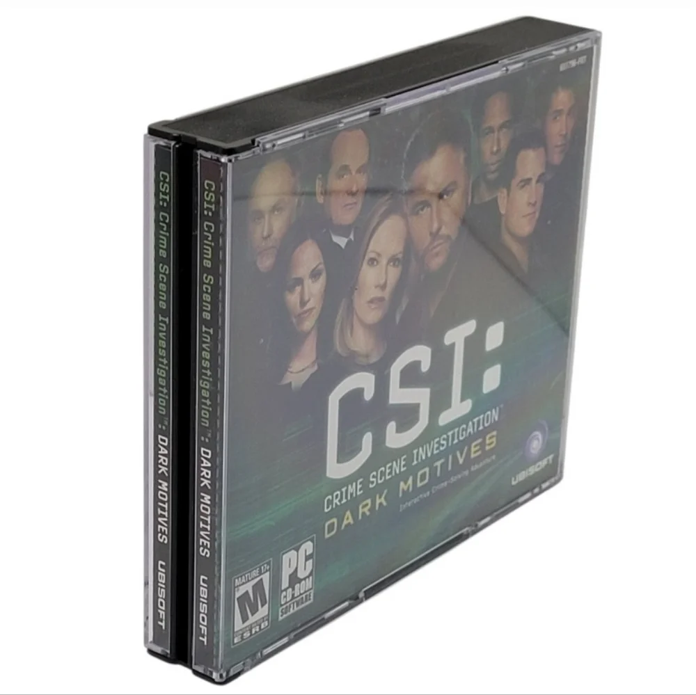 CSI: Crime Scene Investigation Dark Motives (PC CD-ROM 2004) Ubisoft Interactive